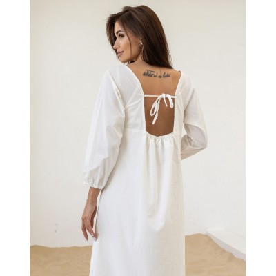 Платье миди из хлопка 111711 Платье миди из хлопка 111711