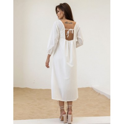 Платье миди из хлопка 111711 Платье миди из хлопка 111711