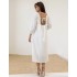 Платье миди из хлопка 111711 Платье миди из хлопка 111711