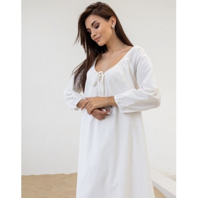 Платье миди из хлопка 111711 Платье миди из хлопка 111711