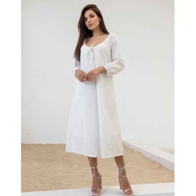 Платье миди из хлопка 111711 Платье миди из хлопка 111711