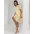 Жовта сукня з коміром 111700 Жовта сукня з коміром 111700