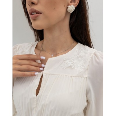 Сукня плісе з вишивкою 111701 Сукня плісе з вишивкою 111701