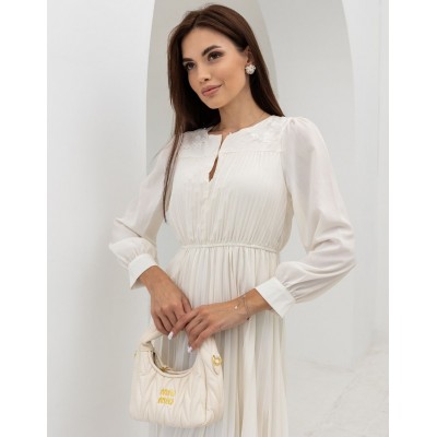 Сукня плісе з вишивкою 111701 Сукня плісе з вишивкою 111701