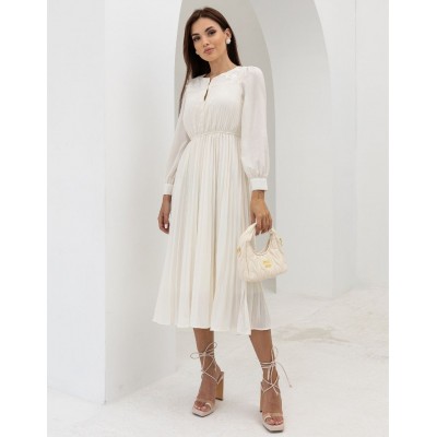 Сукня плісе з вишивкою 111701 Сукня плісе з вишивкою 111701