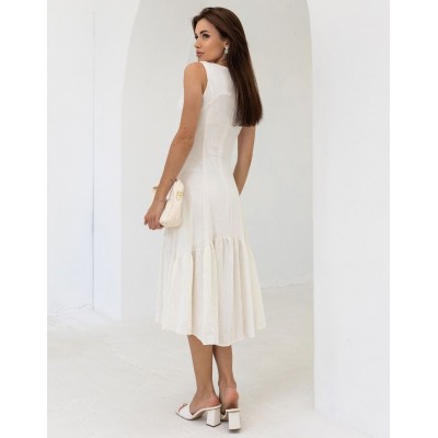 Сарафан миди из хлопка 111712 Сарафан миди из хлопка 111712