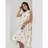 Цветочний сарафан с кружевом 111713 Цветочний сарафан с кружевом 111713