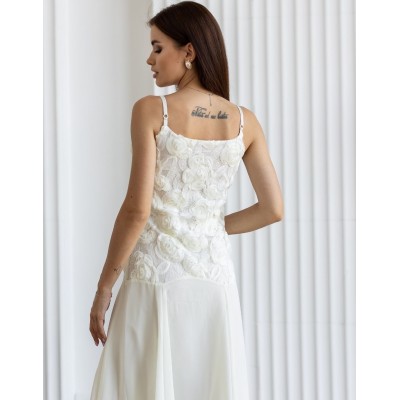 Сарафан міді з трояндами 111733 Сарафан міді з трояндами 111733