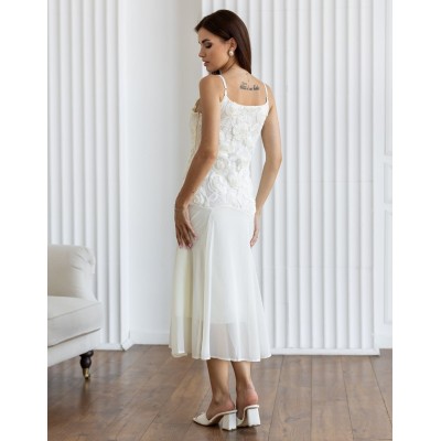 Сарафан міді з трояндами 111733 Сарафан міді з трояндами 111733