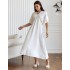Белое платье с муслина 111739 Белое платье с муслина 111739