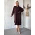 Шоколадний костюм з сарафаном 111782 Шоколадний костюм з сарафаном 111782