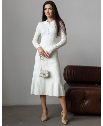 Трикотажное платье миди 111787