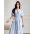 Блакитна сукня міді 111716 Блакитна сукня міді 111716