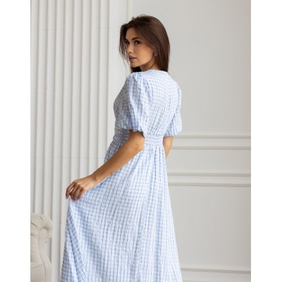 Блакитна сукня міді 111716 Блакитна сукня міді 111716