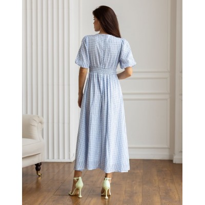 Блакитна сукня міді 111716 Блакитна сукня міді 111716