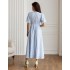 Блакитна сукня міді 111716 Блакитна сукня міді 111716