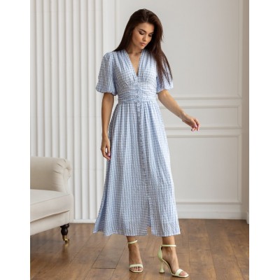 Блакитна сукня міді 111716 Блакитна сукня міді 111716