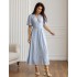 Блакитна сукня міді 111716 Блакитна сукня міді 111716