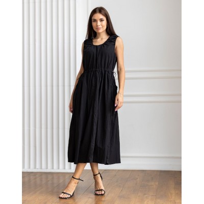 Черний сарафан миди 111717 Черний сарафан миди 111717