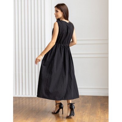 Черний сарафан миди 111717 Черний сарафан миди 111717