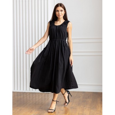 Черний сарафан миди 111717 Черний сарафан миди 111717