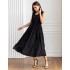 Черний сарафан миди 111717 Черний сарафан миди 111717