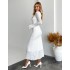Силуетна трикотажна сукня біла 111765 Силуетна трикотажна сукня біла 111765