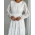 Сукня з пухнастого шифону біла 111763 Сукня з пухнастого шифону біла 111763
