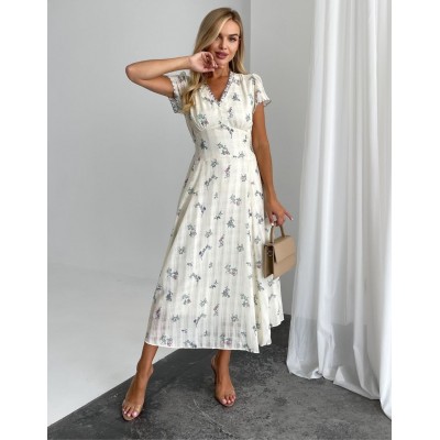 Шифонова сукня міді 111762 Шифонова сукня міді 111762