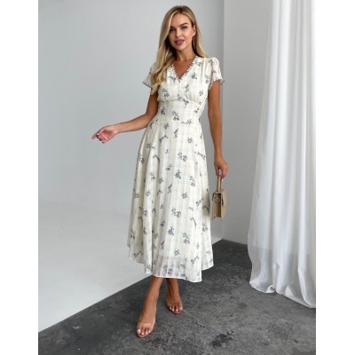 Шифонова сукня міді 111762 Шифонова сукня міді 111762