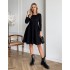 Чорна сукня-дзвіночок 111768 Чорна сукня-дзвіночок 111768
