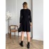 Чорна сукня-дзвіночок 111768 Чорна сукня-дзвіночок 111768