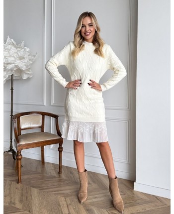 Тепла трикотажна сукня 111769