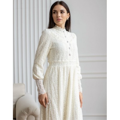 Мереживна сукня на гудзиках 111775 Мереживна сукня на гудзиках 111775