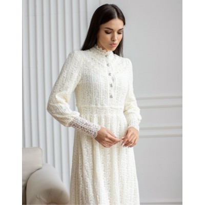 Мереживна сукня на гудзиках 111775 Мереживна сукня на гудзиках 111775