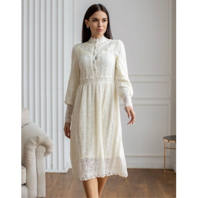 Мереживна сукня на гудзиках 111775 Мереживна сукня на гудзиках 111775