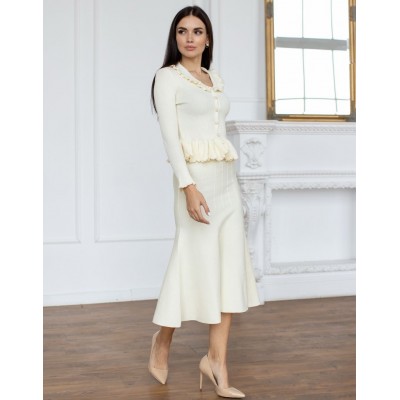 Трикотажний костюм міді 111777 Трикотажний костюм міді 111777