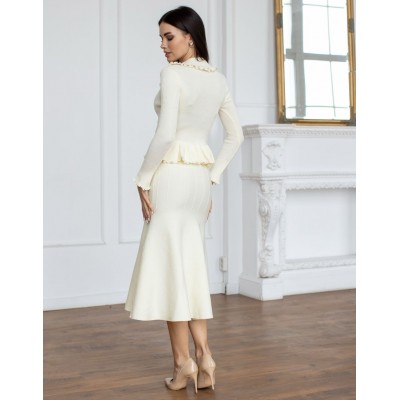 Трикотажний костюм міді 111777 Трикотажний костюм міді 111777