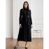 Трикотажна сукня чорна 111778 Трикотажна сукня чорна 111778