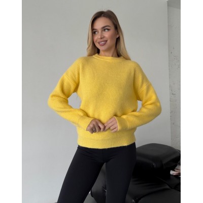 Теплий светр жовтий 111813 Теплий светр жовтий 111813