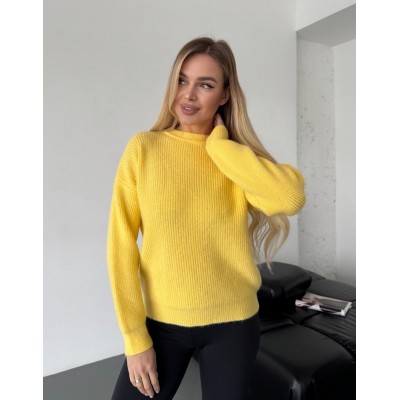 Теплий светр жовтий 111813 Теплий светр жовтий 111813