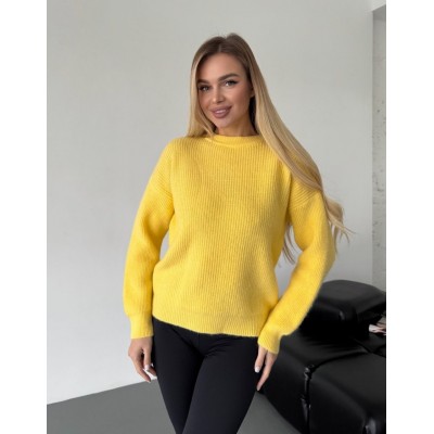 Теплий светр жовтий 111813 Теплий светр жовтий 111813