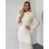 Трикотажна сукня з бахромою 111810 Трикотажна сукня з бахромою 111810