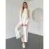 Вязаний костюм білий 111814 Вязаний костюм білий 111814