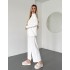 Вязаний костюм білий 111814 Вязаний костюм білий 111814