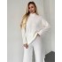 Вязаний костюм білий 111814 Вязаний костюм білий 111814