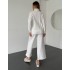 Вязаний костюм білий 111814 Вязаний костюм білий 111814