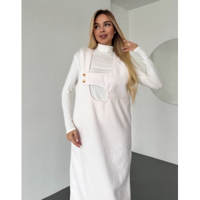 Костюм з теплим сарафаном 111818 Костюм з теплим сарафаном 111818