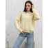 Пухнастий вовняний светр жовтий 111819 Пухнастий вовняний светр жовтий 111819