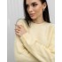 Пухнастий вовняний светр жовтий 111819 Пухнастий вовняний светр жовтий 111819
